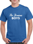 The Custom Last Name Boys T-shirt -Custom Designs