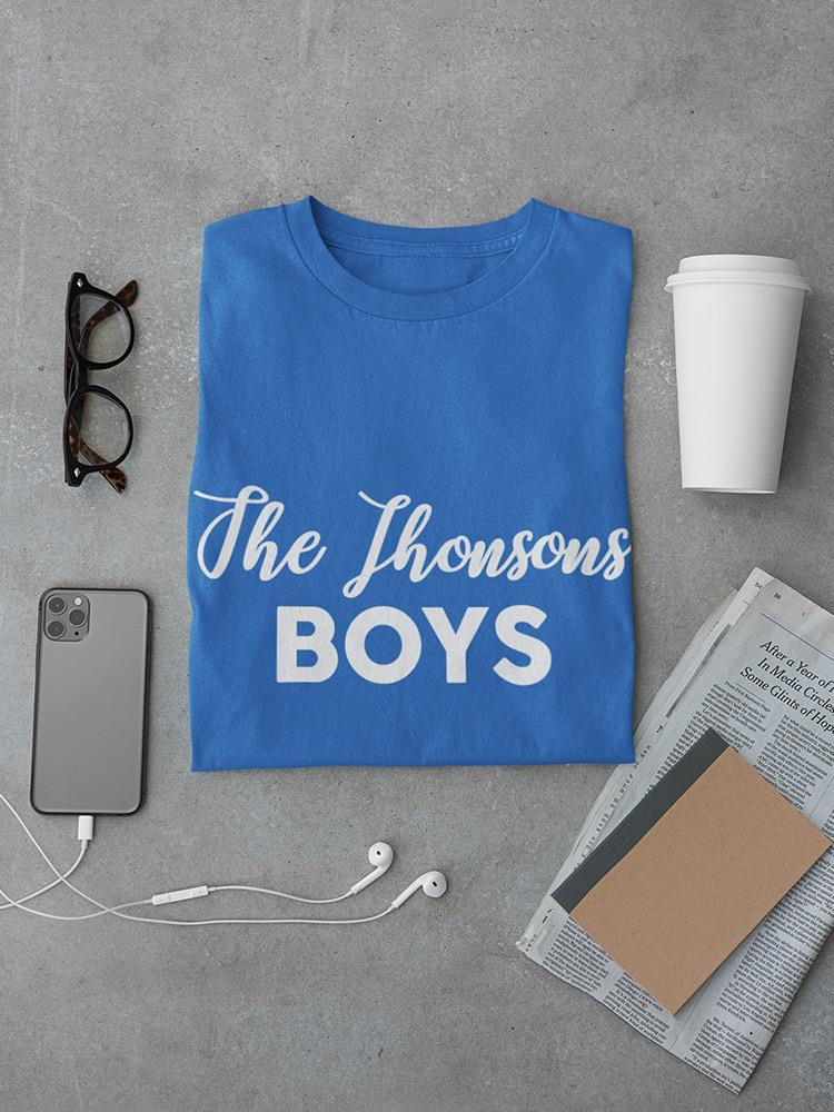 The Custom Last Name Boys T-shirt -Custom Designs
