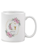 Custom Name Wreath Mug -Custom Designs