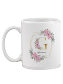 Custom Name Wreath Mug -Custom Designs