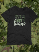 Life Is Better With Pet Name Shaped T-shirt -Custom Designs