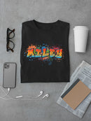 Personalized Name In Graffiti Style T-shirt -Custom Designs