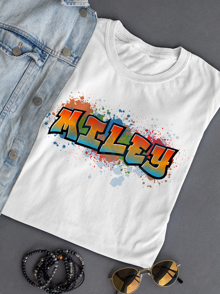 Personalized Name In Graffiti Style T-shirt -Custom Designs