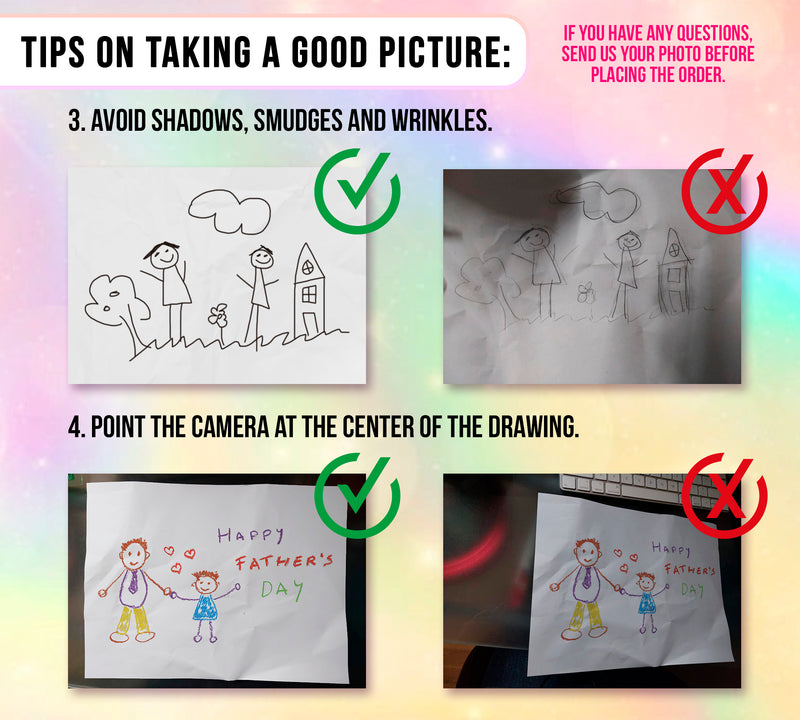 Customizable Children's Drawing Hoodie or Sweatshirt -Custom Designs