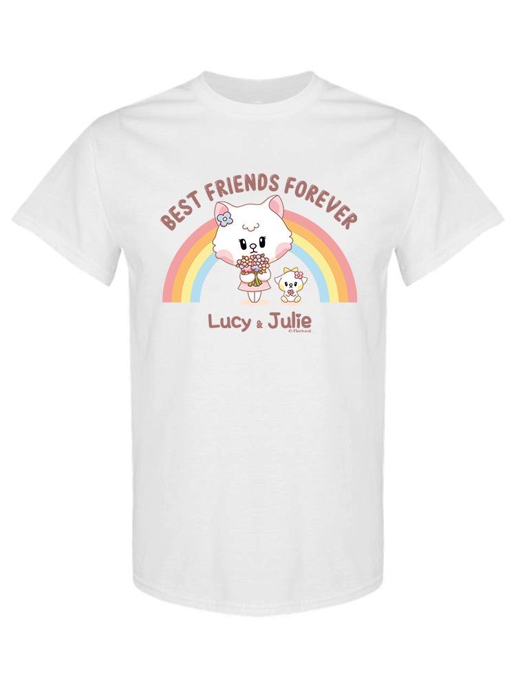 Lucy And Julie Rainbow Tee Women's -Electural Designs