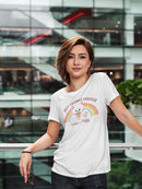 Lucy And Julie Rainbow Tee Women's -Electural Designs