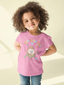 Almondog Choose Happy! Hawaiian Tee Toddler's -Electural Designs