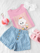 Lucy And Julie Design Tee Toddler's -Electural Designs