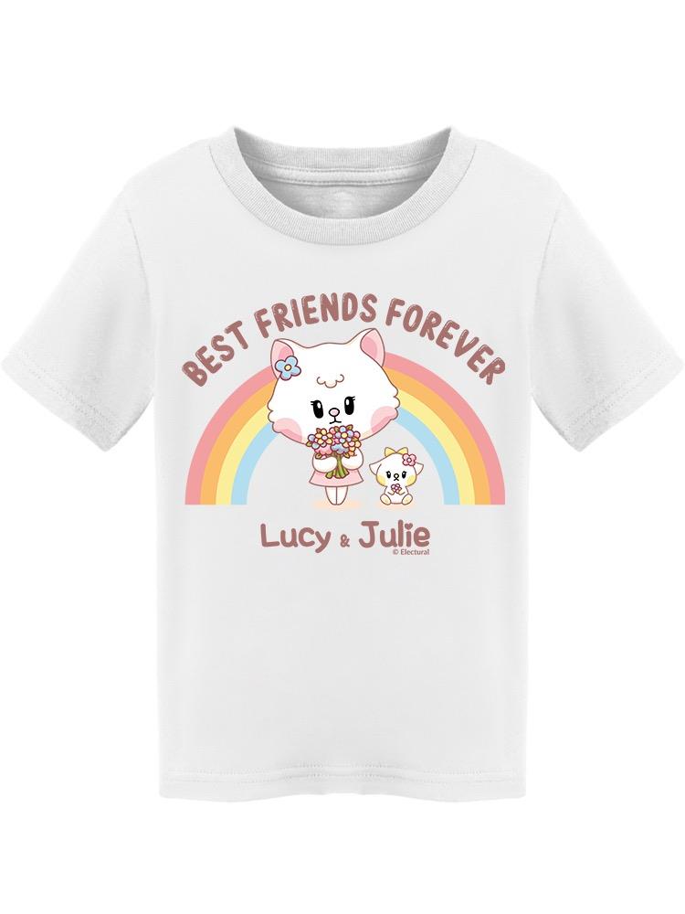 Lucy And Julie Best Friends Tee Toddler's -Electural Designs