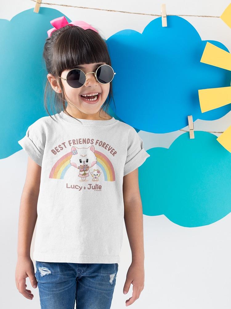 Lucy And Julie Best Friends Tee Toddler's -Electural Designs