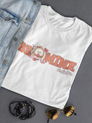 Be Mine! Almondog Tee Women's -Electural Designs
