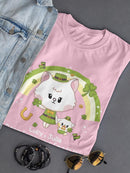 Lucy And Julie Best Friends Forever! Tee Women's -Electural Designs