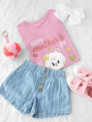 Lucy And Julie Happy Mother's Day! Tee Toddler's -Electural Designs