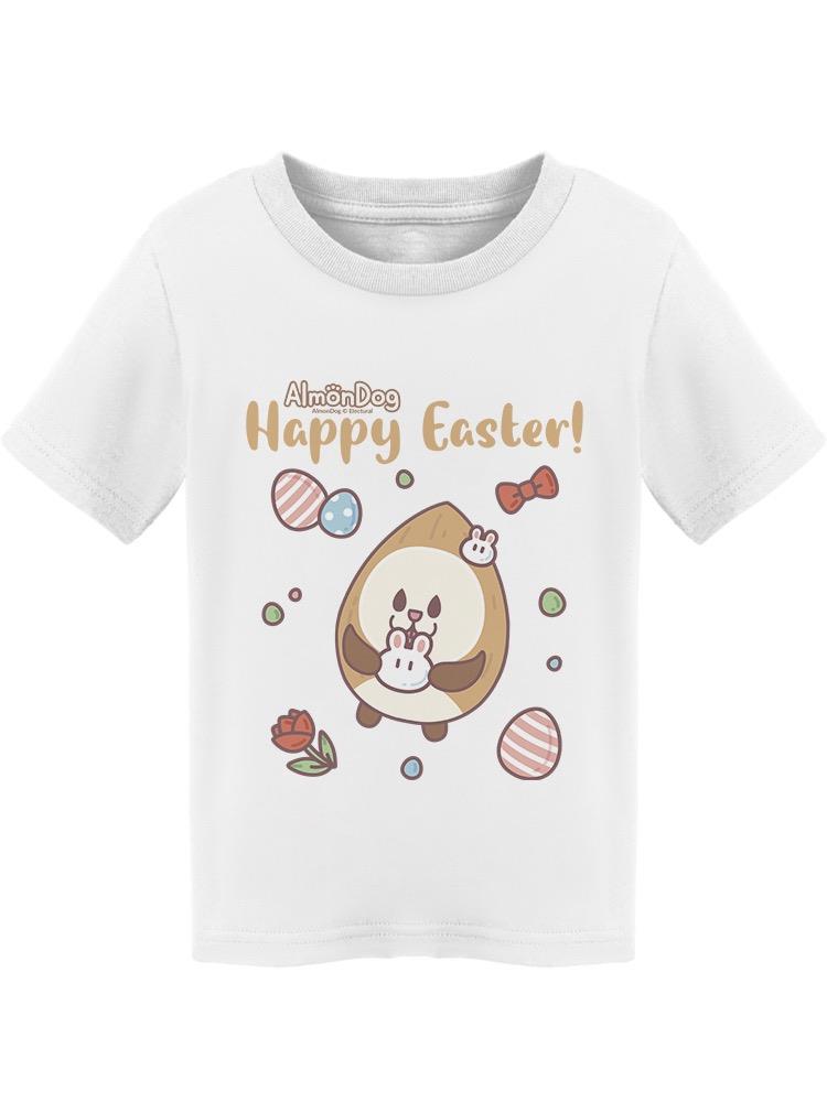 Almondog Happy Easter! Tee Toddler's -Electural Designs