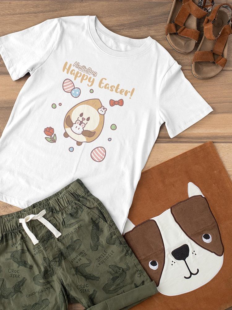 Almondog Happy Easter! Tee Toddler's -Electural Designs