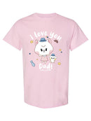 Love You Dad! Lucy And Julie Tee Women's -Electural Designs