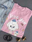 Love You Dad! Lucy And Julie Tee Women's -Electural Designs