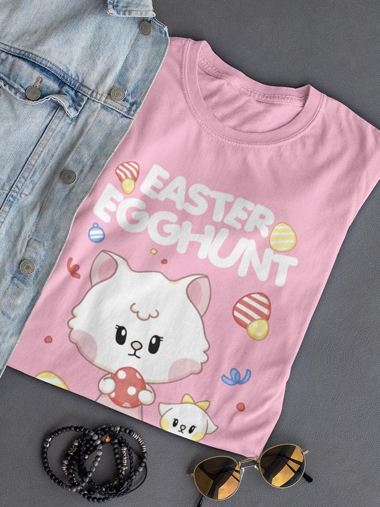 Easter Egghunt. Lucy And Julie Tee Women's -Electural Designs