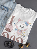 Love Dad. Lucy And Julie Tee Women's -Electural Designs