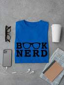 Book Nerd Glasses Geek Graphic Men's T-shirt