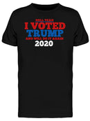 I Voted Trump Men's T-shirt