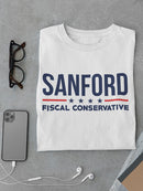 Sanford Fiscal Conservative Men's T-shirt