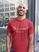 Sanford President W/Line Of Star Men's T-shirt
