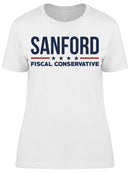 Sanford Conservative W/Stars  Women's T-shirt