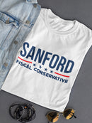 Sanford Conservative W/Stars  Women's T-shirt