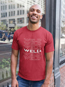 Weld Many Times Men's T-shirt