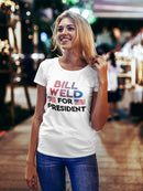 Bill Weld For President/Flags Women's T-shirt