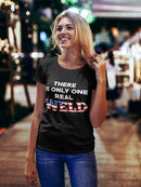 Only One Real Weld W/Flag Women's T-shirt