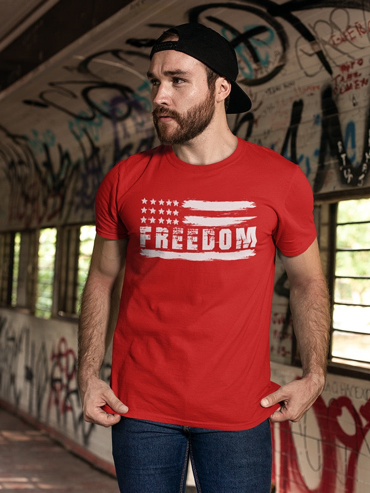 Freedom Of Flag Men's T-shirt