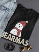 Bearmas Christmas Polar Bear Women's T-shirt