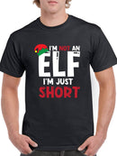 Im Not An Elf Im Just Short Xmas Men's T-shirt