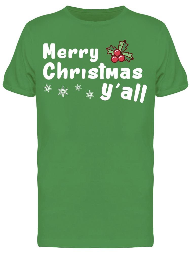 Merry Christmas Y'all Men's T-shirt