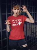 I'm Here Just For The Boos Tee Women's -GoatDeals Designs