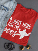 I'm Here Just For The Boos Tee Women's -GoatDeals Designs
