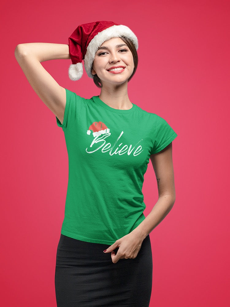 Believe The Magic Of Christmas Women's T-shirt