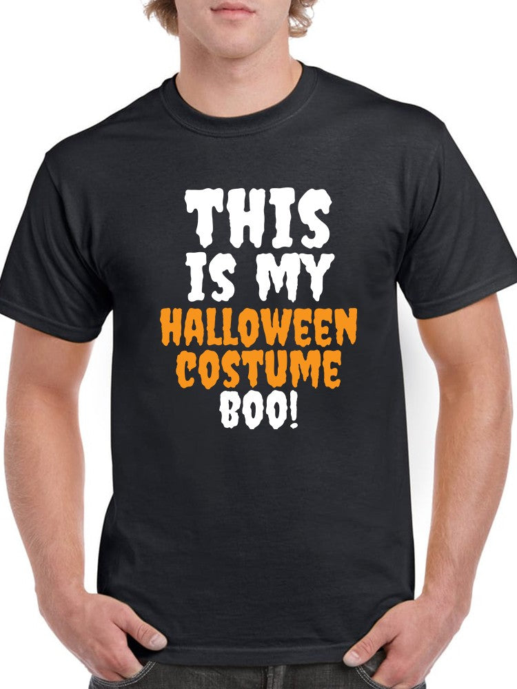 This Is My Halloween Costume Art Men's T-shirt