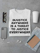 Threat To Justice Everywhere Men's T-shirt