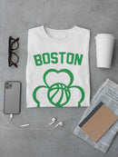 Boston With Lotus Flower Men's T-shirt
