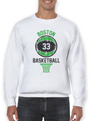 Boston 33 Basketball Men's Sweatshirt