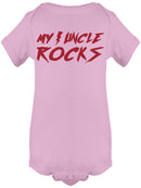 My Uncle Rocks Baby's Bodysuit