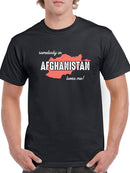 In Afghanistan Loves Me Men's T-shirt