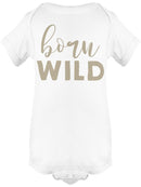 Born Wild Baby's Bodysuit