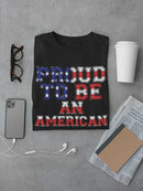 Proud To Be An American Slogan Men's T-shirt