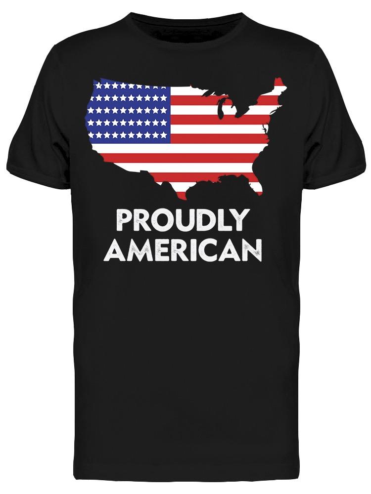 Proudly American Men's T-shirt