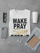 Graphic Wake Pray Slay Men's T-shirt