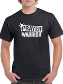 Slogan Prayer Warrior Men's T-shirt